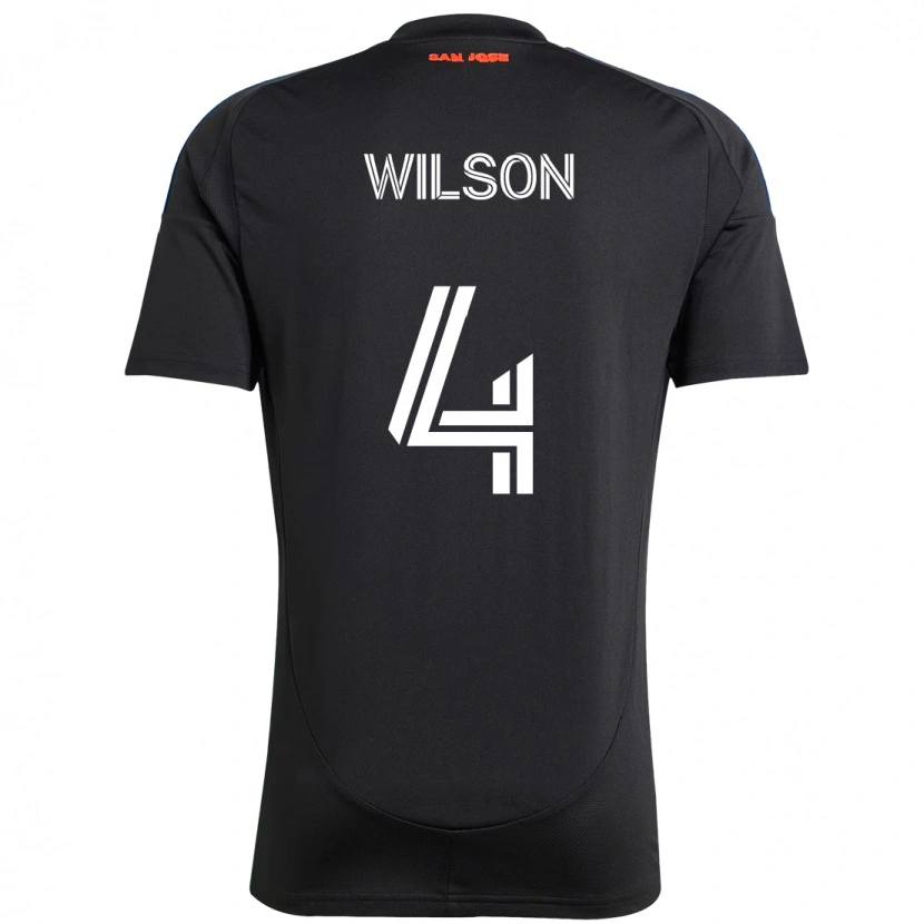 Danxen Criança Camisola Bruno Wilson #4 Preto Azul Escuro Principal 2025/26 Camisa Brasil