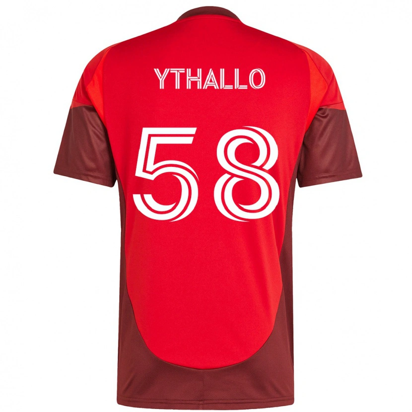 Danxen Criança Camisola Ythallo #58 Vermelho Branco Principal 2025/26 Camisa Brasil