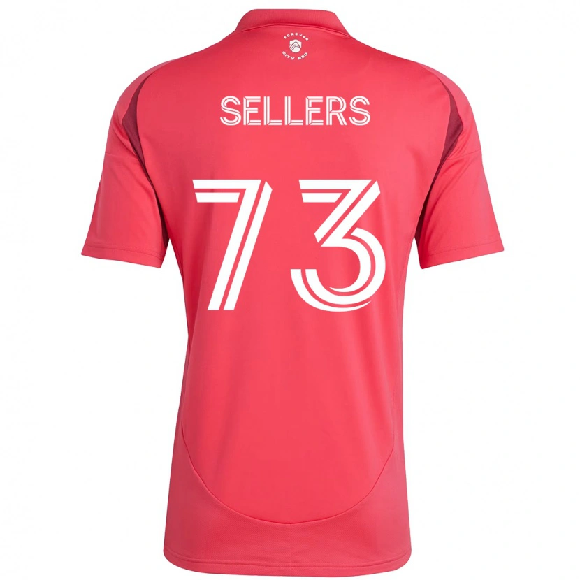 Danxen Criança Camisola Braydon Sellers #73 Magenta Branco Principal 2025/26 Camisa Brasil