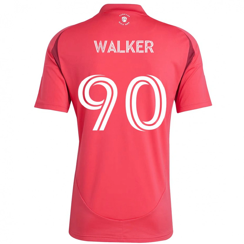 Danxen Criança Camisola Eric Walker #90 Magenta Branco Principal 2025/26 Camisa Brasil