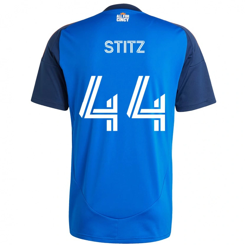 Danxen Criança Camisola Ben Stitz #44 Azul Escuro Laranja Principal 2025/26 Camisa Brasil