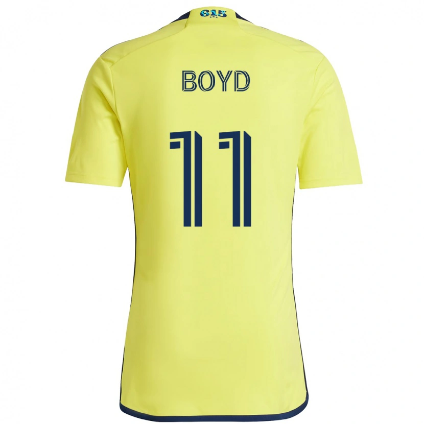 Danxen Criança Camisola Tyler Boyd #11 Amarelo Azul Marinho Principal 2025/26 Camisa Brasil