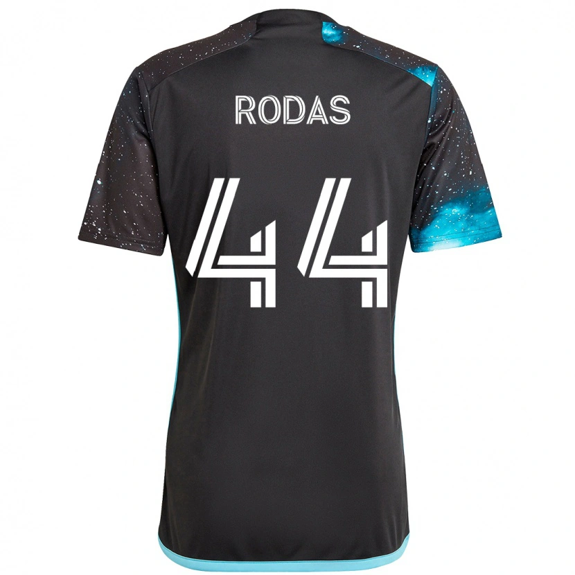 Danxen Criança Camisola Geremy Rodas #44 Preto Azul Principal 2025/26 Camisa Brasil