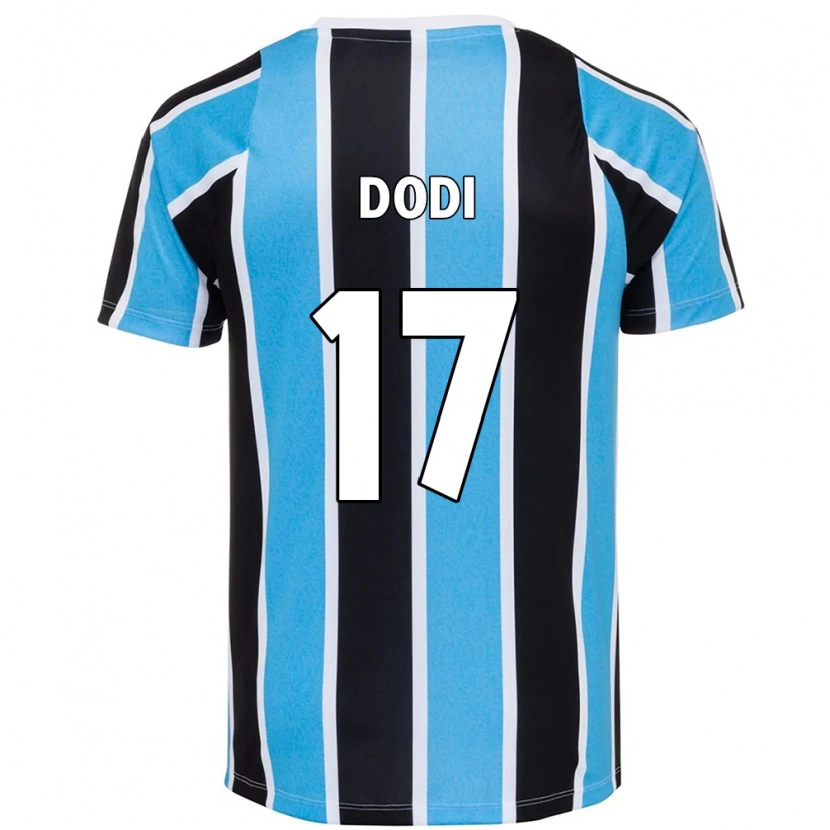 Danxen Criança Camisola Dodi #17 Azul Preto Branco Principal 2025/26 Camisa Brasil