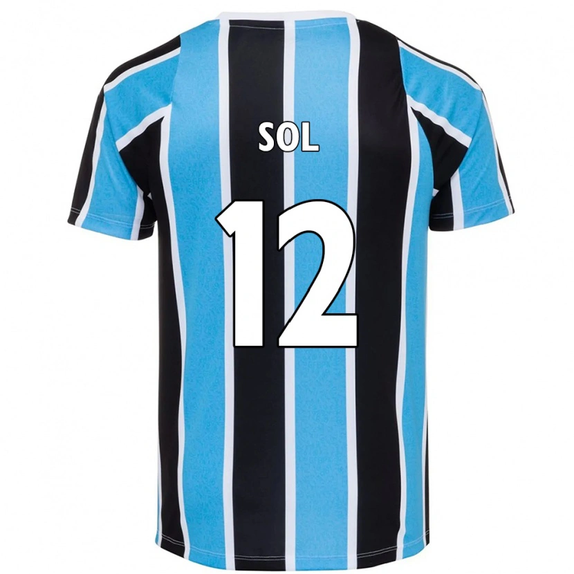 Danxen Criança Camisola Sol #12 Azul Preto Branco Principal 2025/26 Camisa Brasil