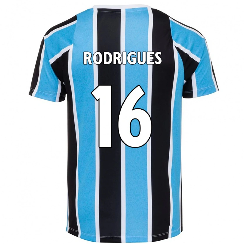Danxen Criança Camisola Fernanda Garay Rodrigues #16 Azul Preto Branco Principal 2025/26 Camisa Brasil