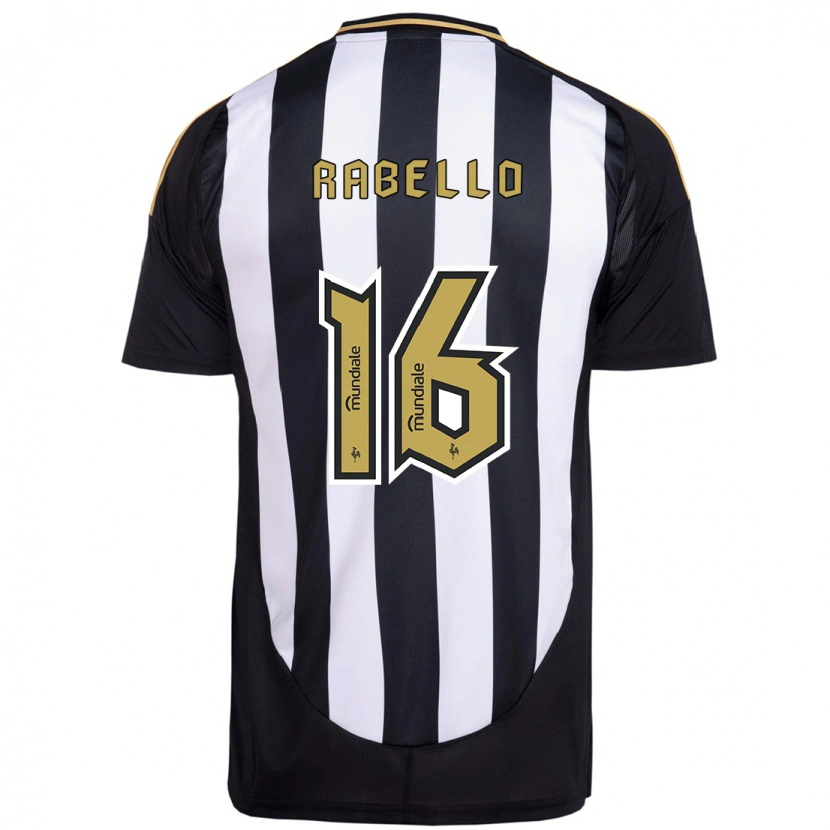 Danxen Criança Camisola Igor Rabello #16 Branco Preto Principal 2025/26 Camisa Brasil