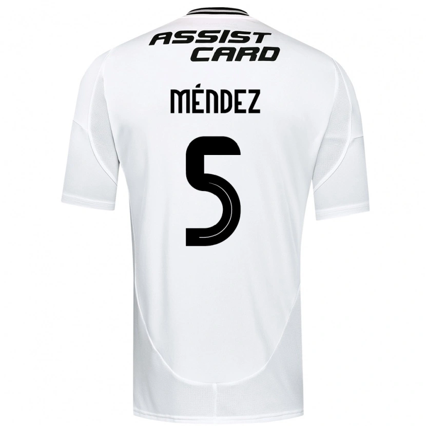 Danxen Criança Camisola Víctor Méndez #5 Preto Branco Amarelo Principal 2025/26 Camisa Brasil