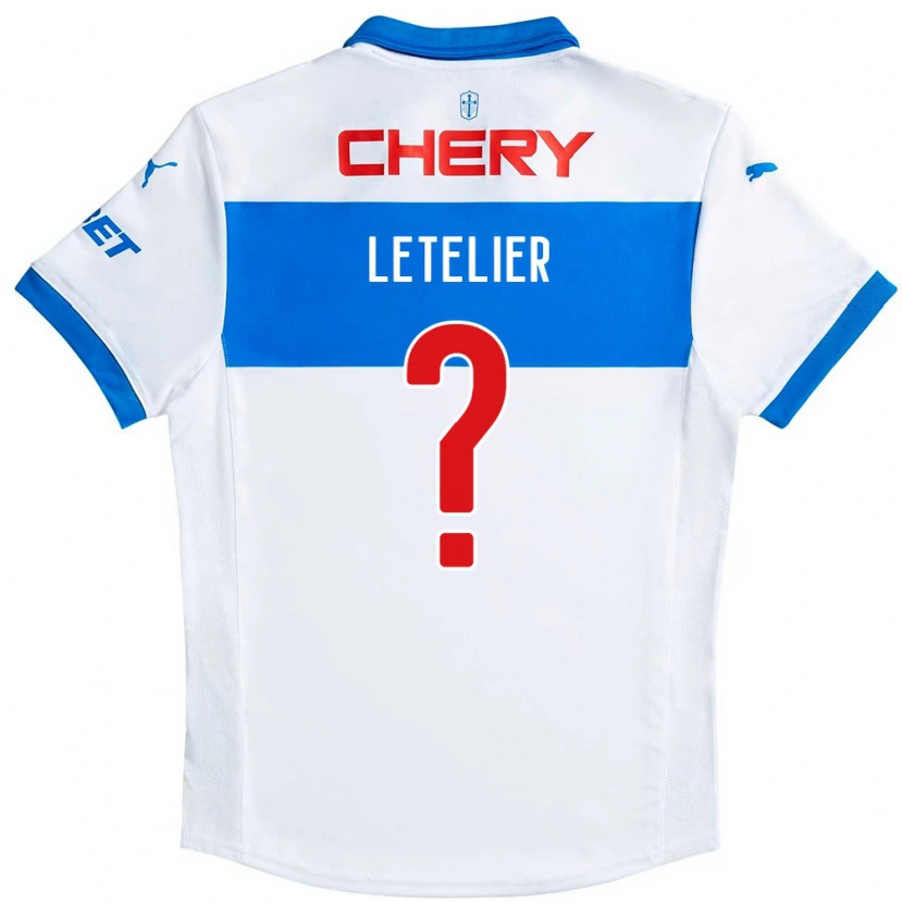 Danxen Criança Camisola Nicolás Letelier #0 Preto Azul Principal 2025/26 Camisa Brasil