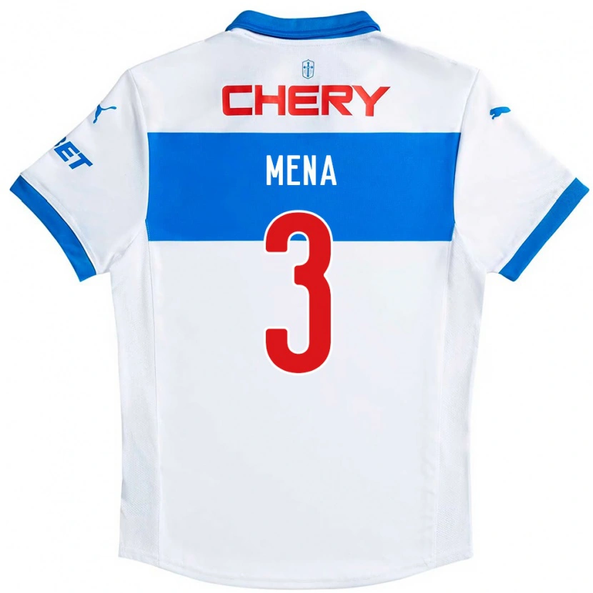 Danxen Criança Camisola Eugenio Mena #3 Preto Azul Principal 2025/26 Camisa Brasil