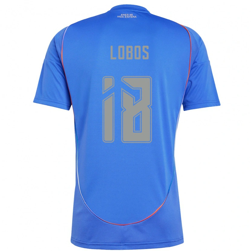 Danxen Criança Camisola Franco Lobos #18 Azul Celeste Principal 2025/26 Camisa Brasil