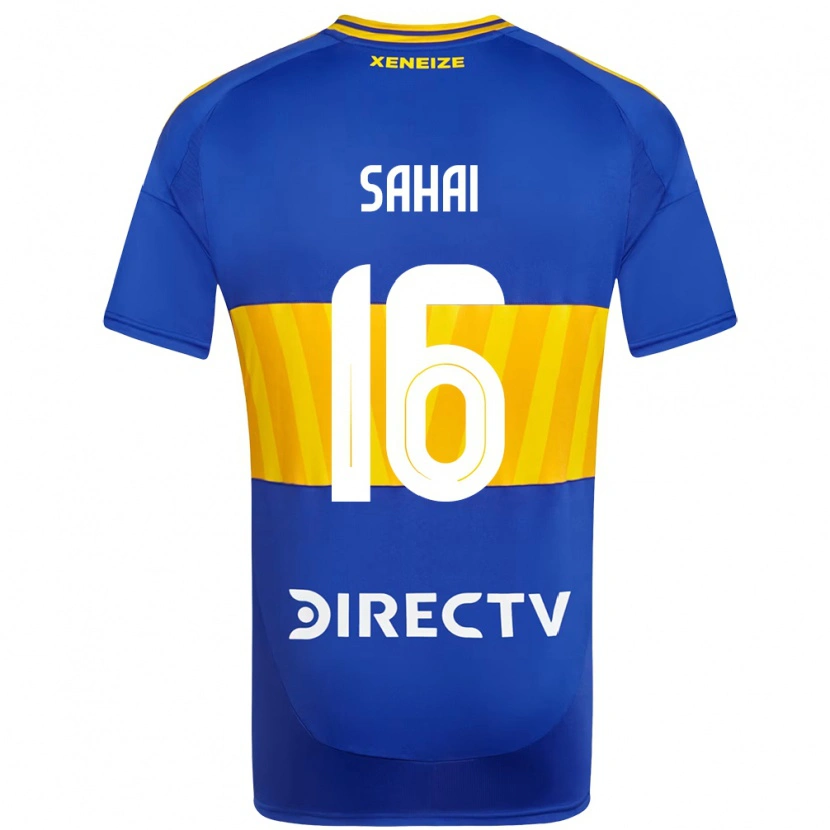 Danxen Criança Camisola Veer Sahai #16 Azul Royal Amarelo Principal 2025/26 Camisa Brasil