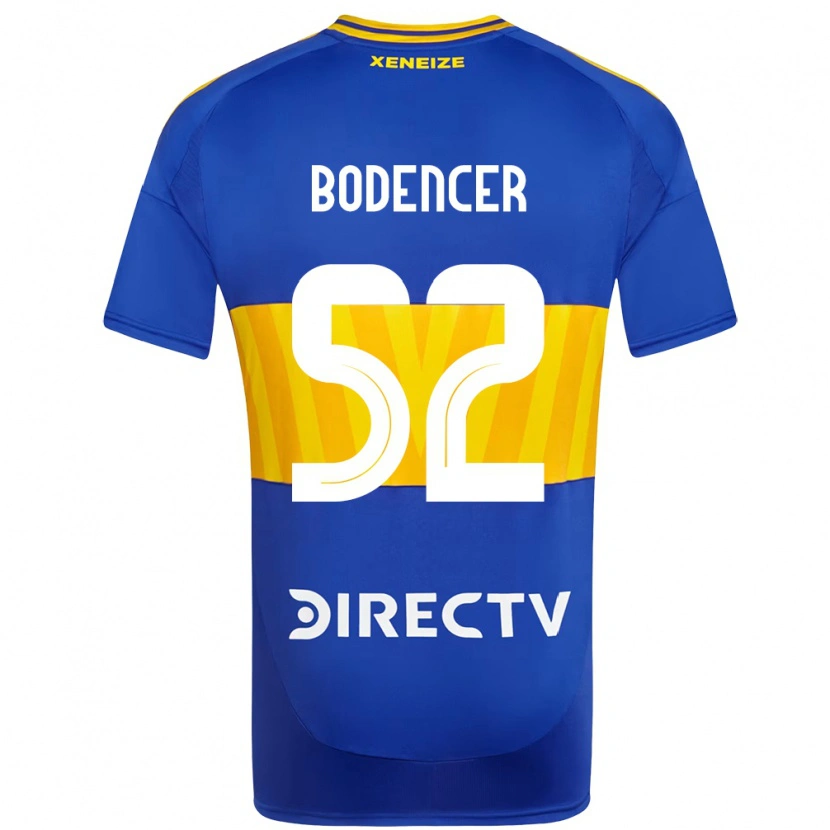 Danxen Criança Camisola Erik Bodencer #52 Azul Royal Amarelo Principal 2025/26 Camisa Brasil