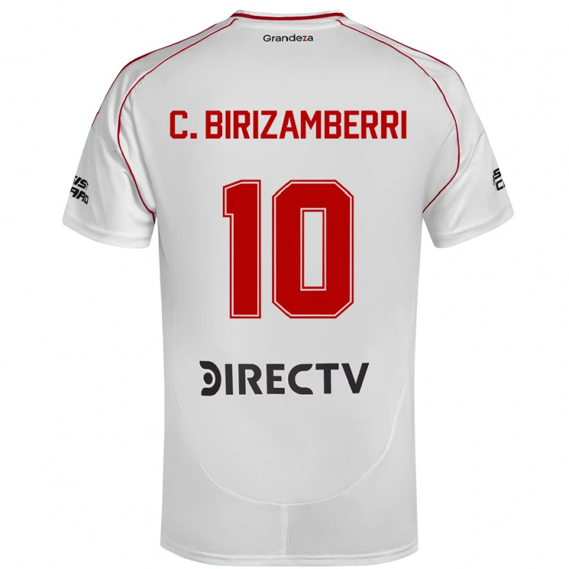 Danxen Criança Camisola Carolina Birizamberri #10 Branco Vermelho Principal 2025/26 Camisa Brasil
