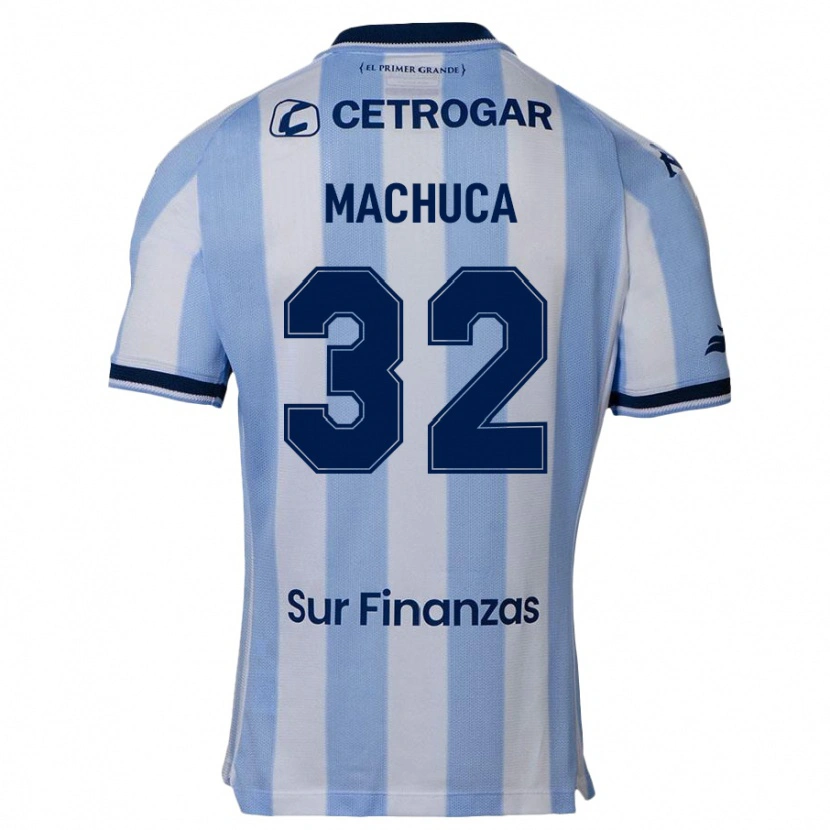 Danxen Criança Camisola Elias Machuca #32 Azul Celeste Principal 2025/26 Camisa Brasil