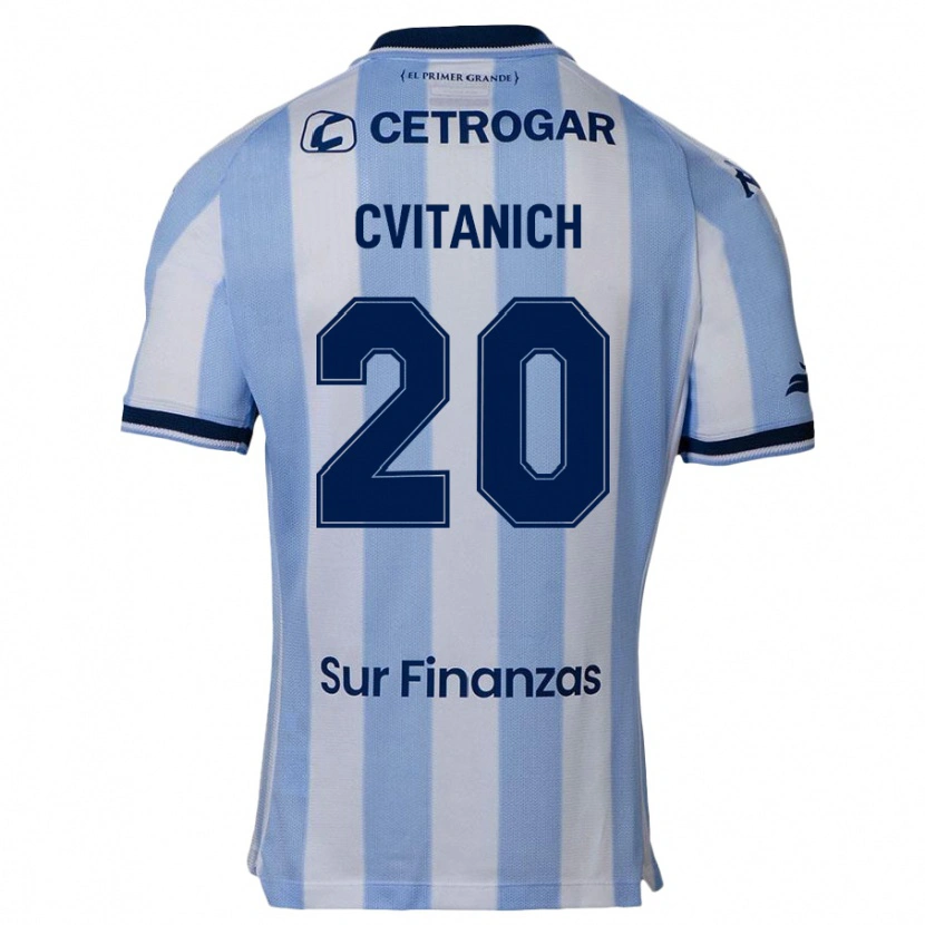 Danxen Criança Camisola Dario Cvitanich #20 Azul Celeste Principal 2025/26 Camisa Brasil