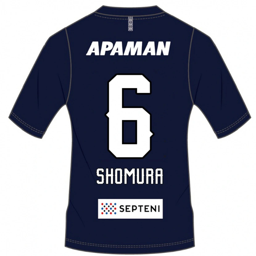 Danxen Criança Camisola Tomoki Shomura #6 Azul Royal Branco Principal 2025/26 Camisa Brasil