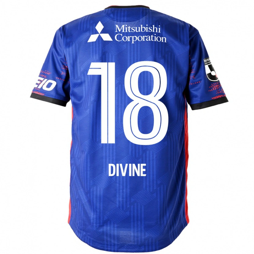 Danxen Criança Camisola Divine Chinedu Otani #18 Azul Royal Branco Principal 2025/26 Camisa Brasil