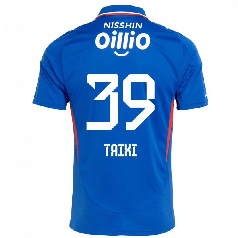 Danxen Criança Camisola Taiki Watanabe #39 Azul Royal Branco Principal 2025/26 Camisa Brasil