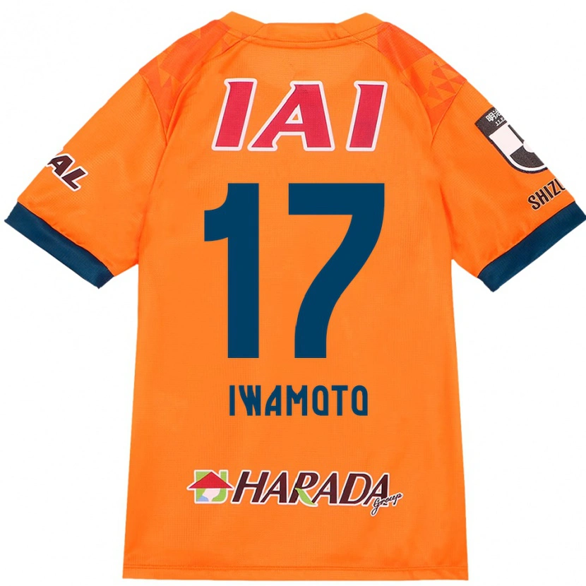 Danxen Criança Camisola Shogo Iwamoto #17 Laranja Vermelho Principal 2025/26 Camisa Brasil