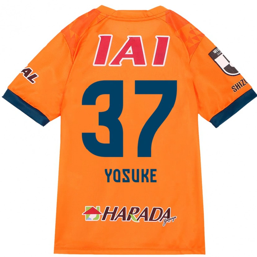 Danxen Criança Camisola Yosuke Morishige #37 Laranja Vermelho Principal 2025/26 Camisa Brasil