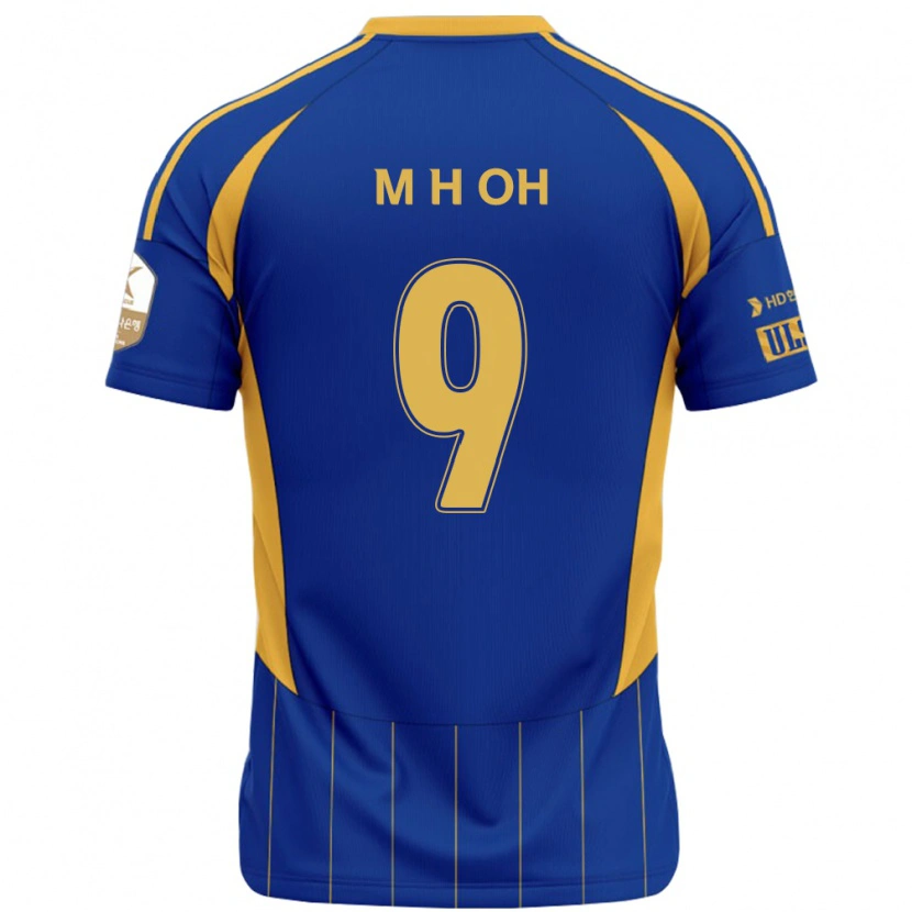 Danxen Criança Camisola Hyun-Min Oh #9 Azul Royal Amarelo Principal 2025/26 Camisa Brasil