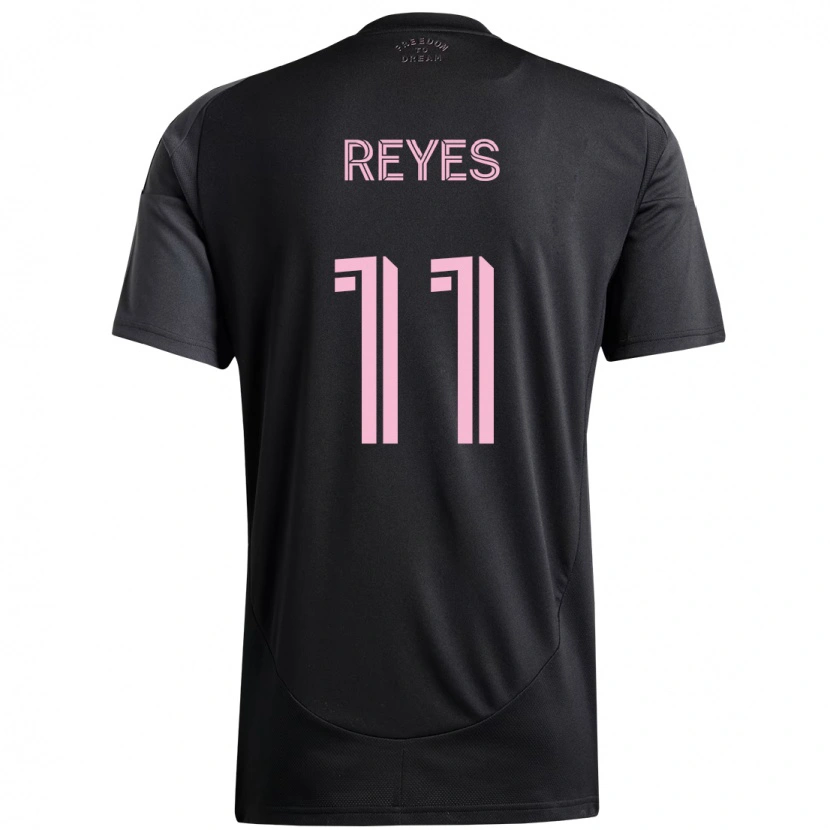 Danxen Criança Camisola Dairon Reyes #11 Preto Rosa Alternativa 2025/26 Camisa Brasil