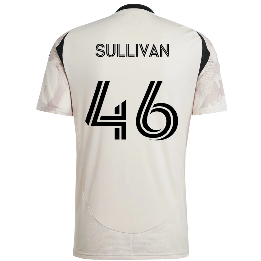 Danxen Criança Camisola Dylan Sullivan #46 Bege Preto Alternativa 2025/26 Camisa Brasil