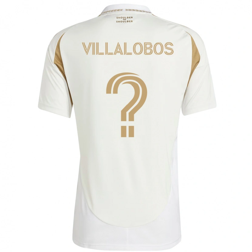 Danxen Criança Camisola Kristian Villalobos #0 Branco Castanho Alternativa 2025/26 Camisa Brasil