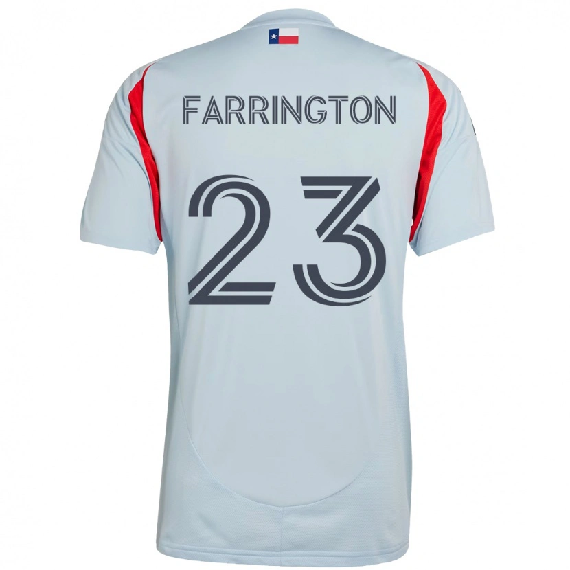 Danxen Criança Camisola Logan Farrington #23 Azul Claro Vermelho Alternativa 2025/26 Camisa Brasil