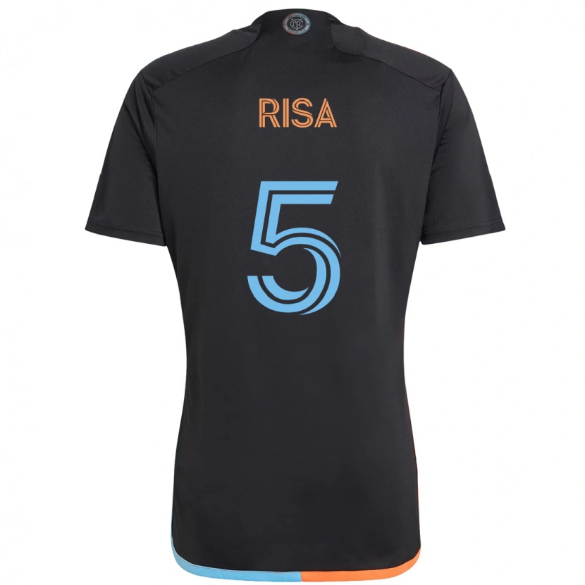 Danxen Criança Camisola Birk Risa #5 Preto Azul Laranja Alternativa 2025/26 Camisa Brasil