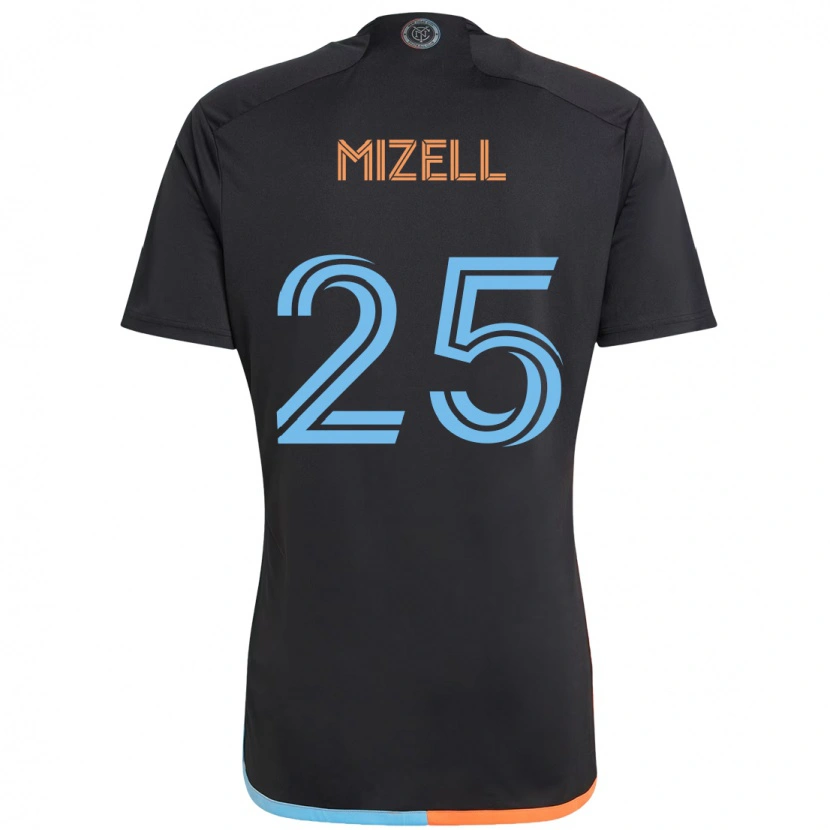 Danxen Criança Camisola Cody Mizell #25 Preto Azul Laranja Alternativa 2025/26 Camisa Brasil