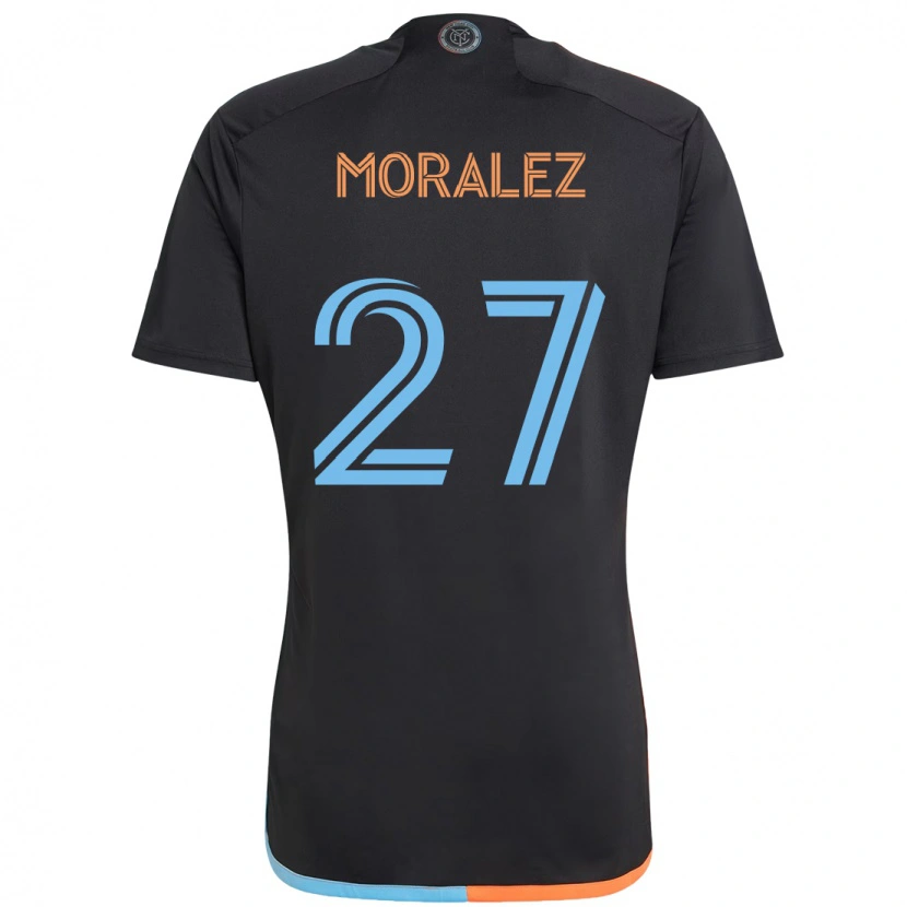 Danxen Criança Camisola Maxi Moralez #27 Preto Azul Laranja Alternativa 2025/26 Camisa Brasil