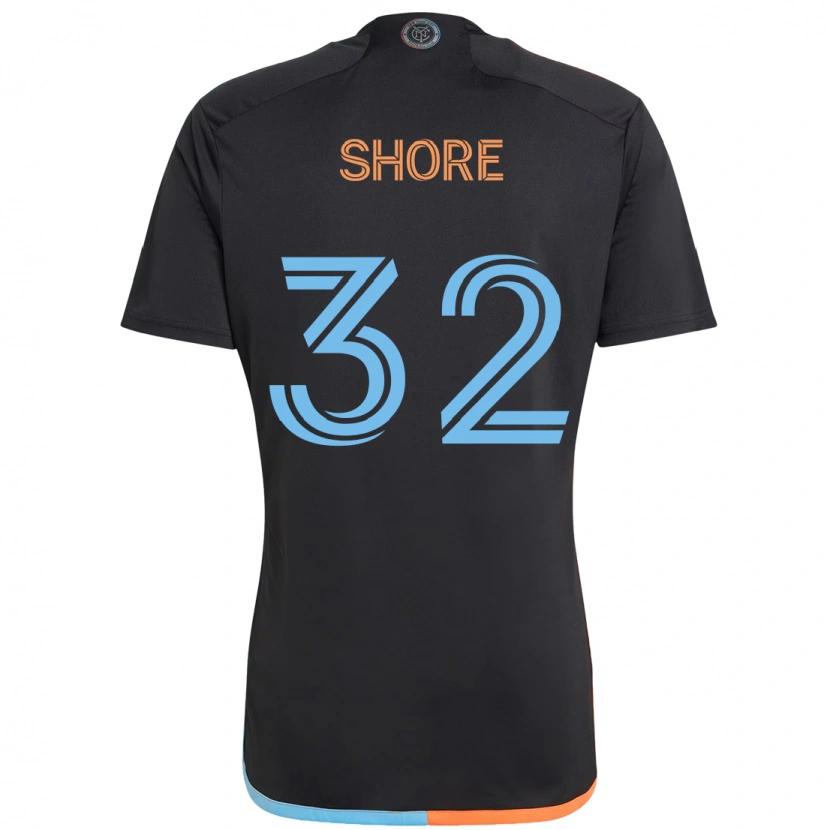 Danxen Criança Camisola Jonathan Shore #32 Preto Azul Laranja Alternativa 2025/26 Camisa Brasil