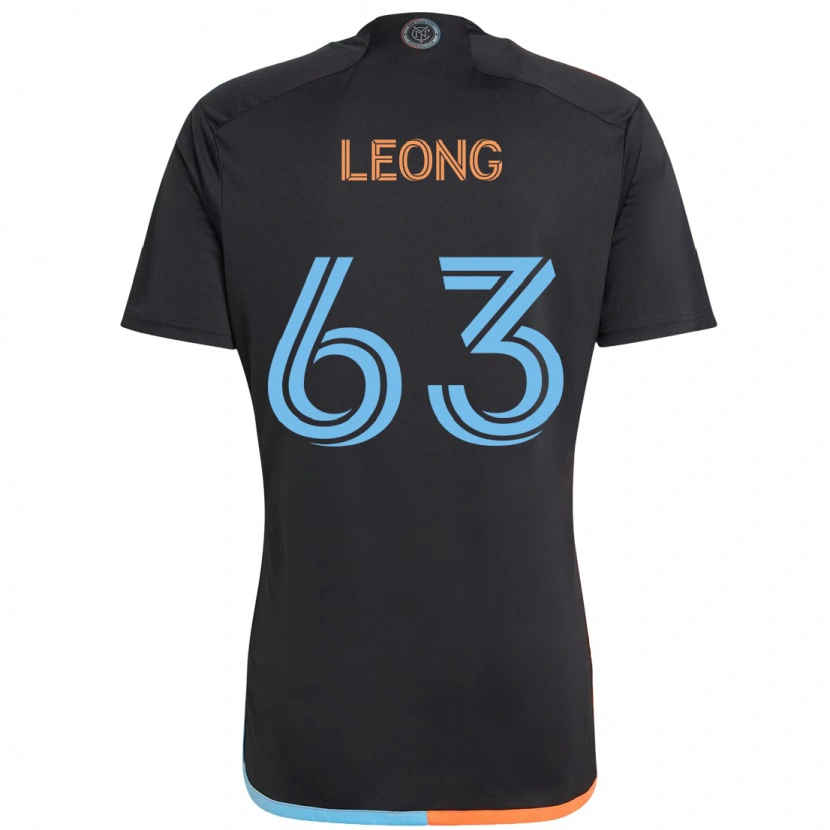 Danxen Criança Camisola Matthew Leong #63 Preto Azul Laranja Alternativa 2025/26 Camisa Brasil