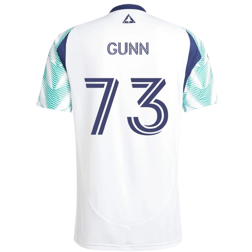 Danxen Criança Camisola Jd Gunn #73 Branco Azul Alternativa 2025/26 Camisa Brasil