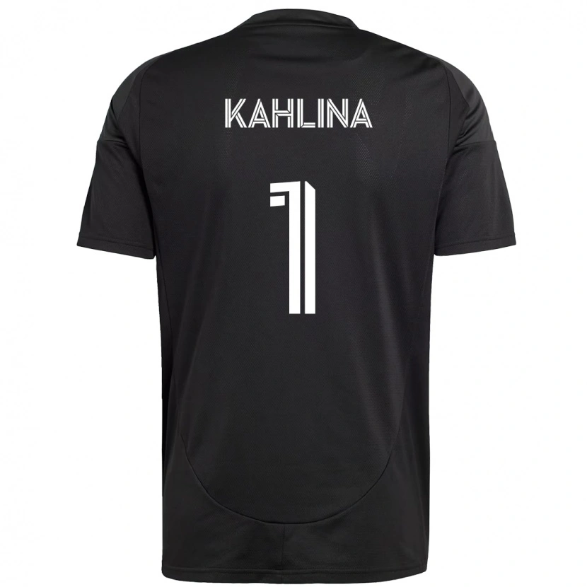 Danxen Criança Camisola Kristijan Kahlina #1 Preto Branco Alternativa 2025/26 Camisa Brasil