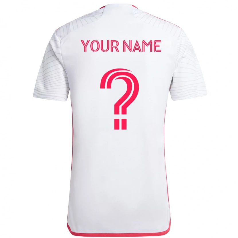 Danxen Criança Camisola Seu Nome #0 Branco Magenta Alternativa 2025/26 Camisa Brasil