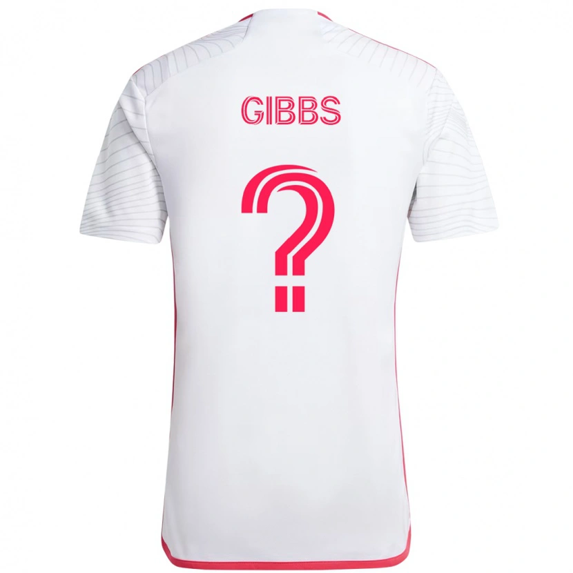 Danxen Criança Camisola Ryley Gibbs #0 Branco Magenta Alternativa 2025/26 Camisa Brasil