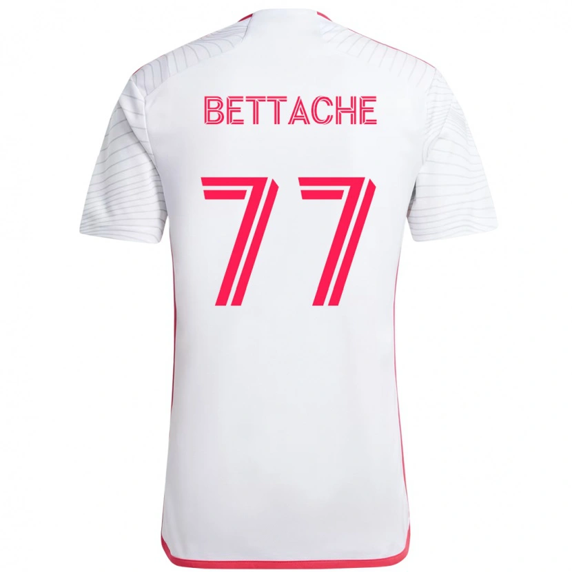 Danxen Criança Camisola Faysal Bettache #77 Branco Magenta Alternativa 2025/26 Camisa Brasil