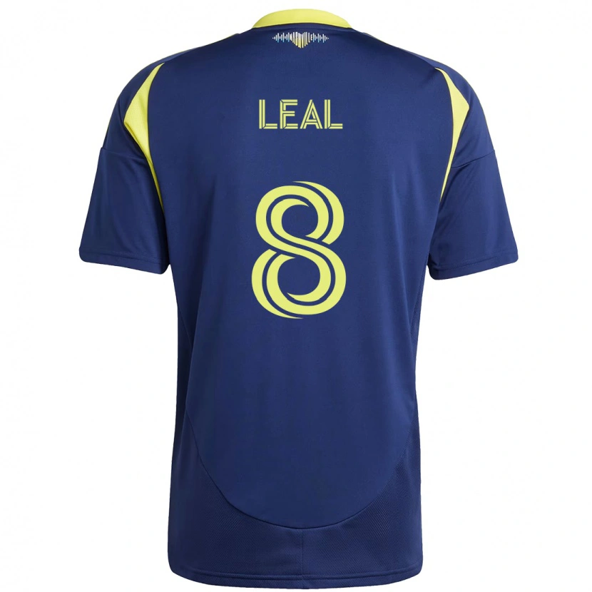 Danxen Criança Camisola Randall Leal #8 Azul Marinho Amarelo Alternativa 2025/26 Camisa Brasil