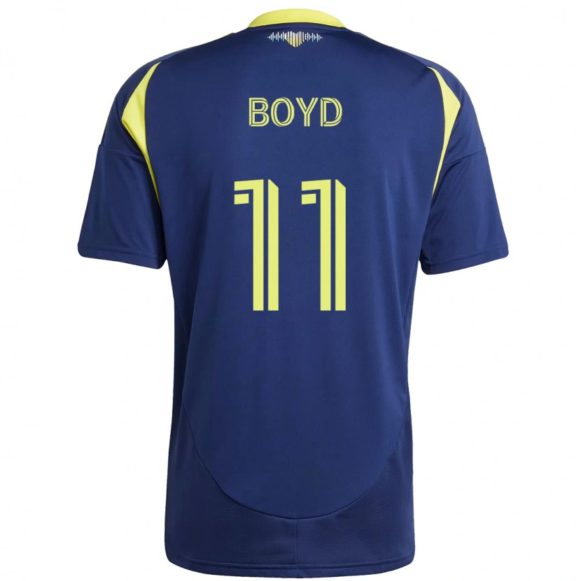 Danxen Criança Camisola Tyler Boyd #11 Azul Marinho Amarelo Alternativa 2025/26 Camisa Brasil