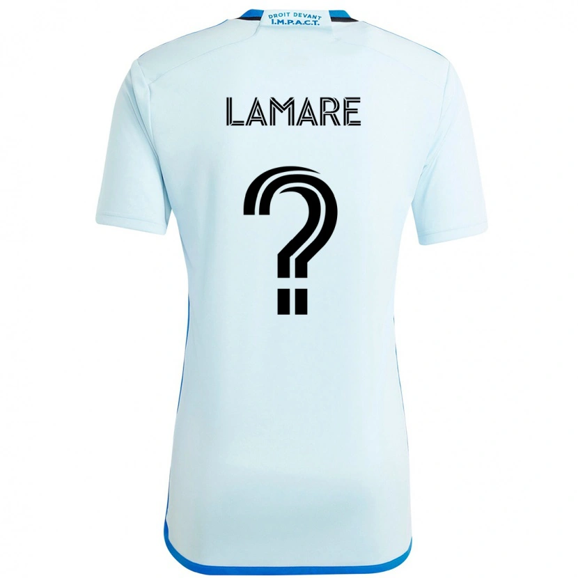 Danxen Criança Camisola Samuel Lamare #0 Azul Celeste Azul Escuro Alternativa 2025/26 Camisa Brasil