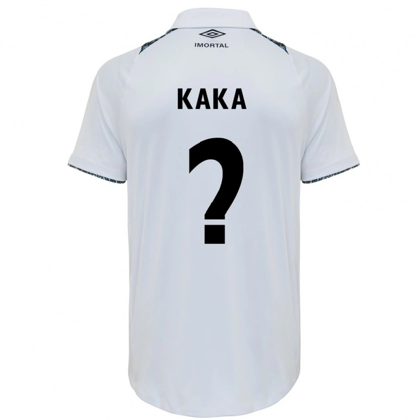 Danxen Criança Camisola Kaká #0 Branco Azul Alternativa 2025/26 Camisa Brasil