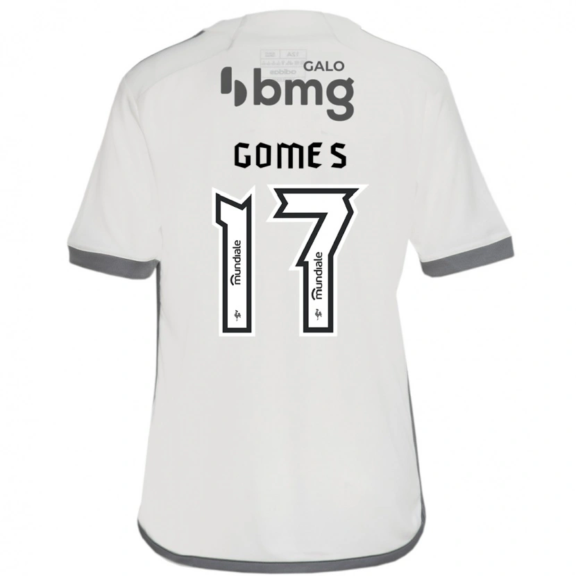 Danxen Criança Camisola Igor Gomes #17 Branco Sujo Alternativa 2025/26 Camisa Brasil