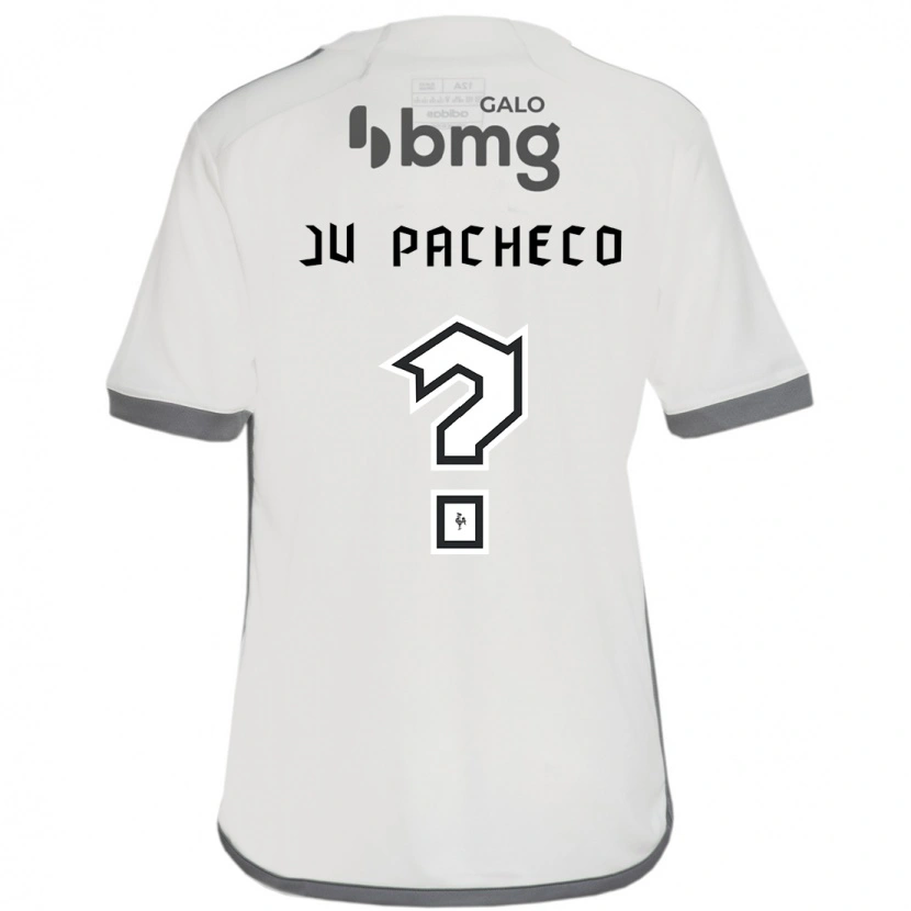 Danxen Criança Camisola Ju Pacheco #0 Branco Sujo Alternativa 2025/26 Camisa Brasil