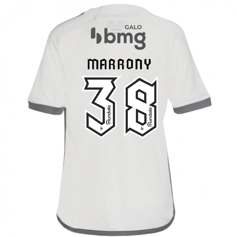 Danxen Criança Camisola Marrony #38 Branco Sujo Alternativa 2025/26 Camisa Brasil