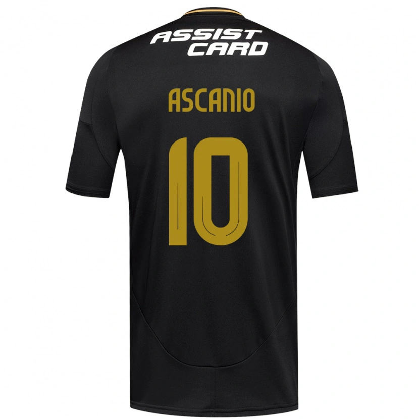 Danxen Criança Camisola Yusmery Ascanio #10 Preto Branco Alternativa 2025/26 Camisa Brasil