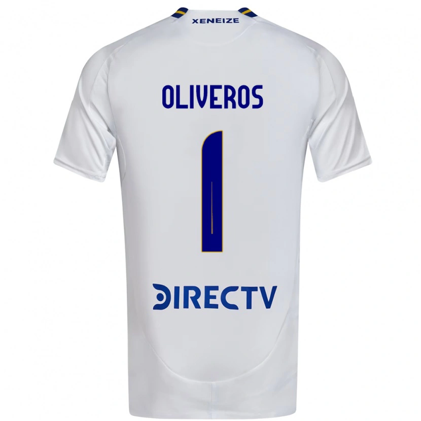 Danxen Criança Camisola Laurina Oliveros #1 Branco Azul Alternativa 2025/26 Camisa Brasil