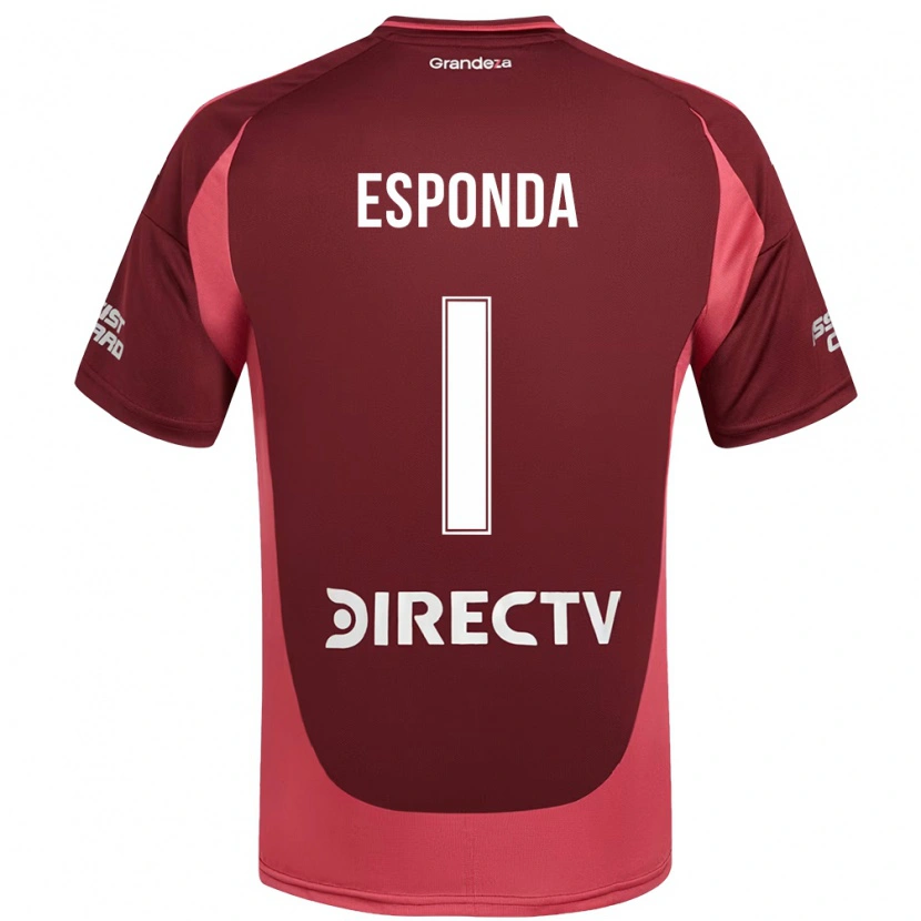 Danxen Criança Camisola Lara Esponda #1 Bordô Magenta Alternativa 2025/26 Camisa Brasil